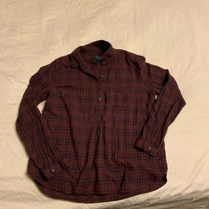 Abercrombie and Fitch Plaid Top